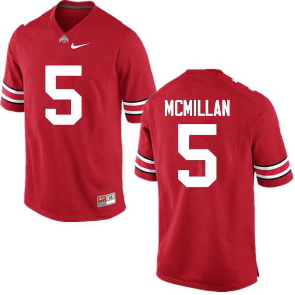 Men Ohio State Buckeyes #5 Raekwon McMillan College Football Jerseys Game-Red
